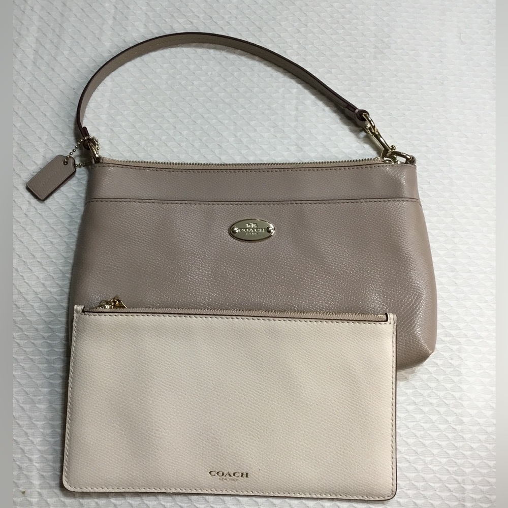 Coach Shoulder Bag With Matching Wallet - image 2